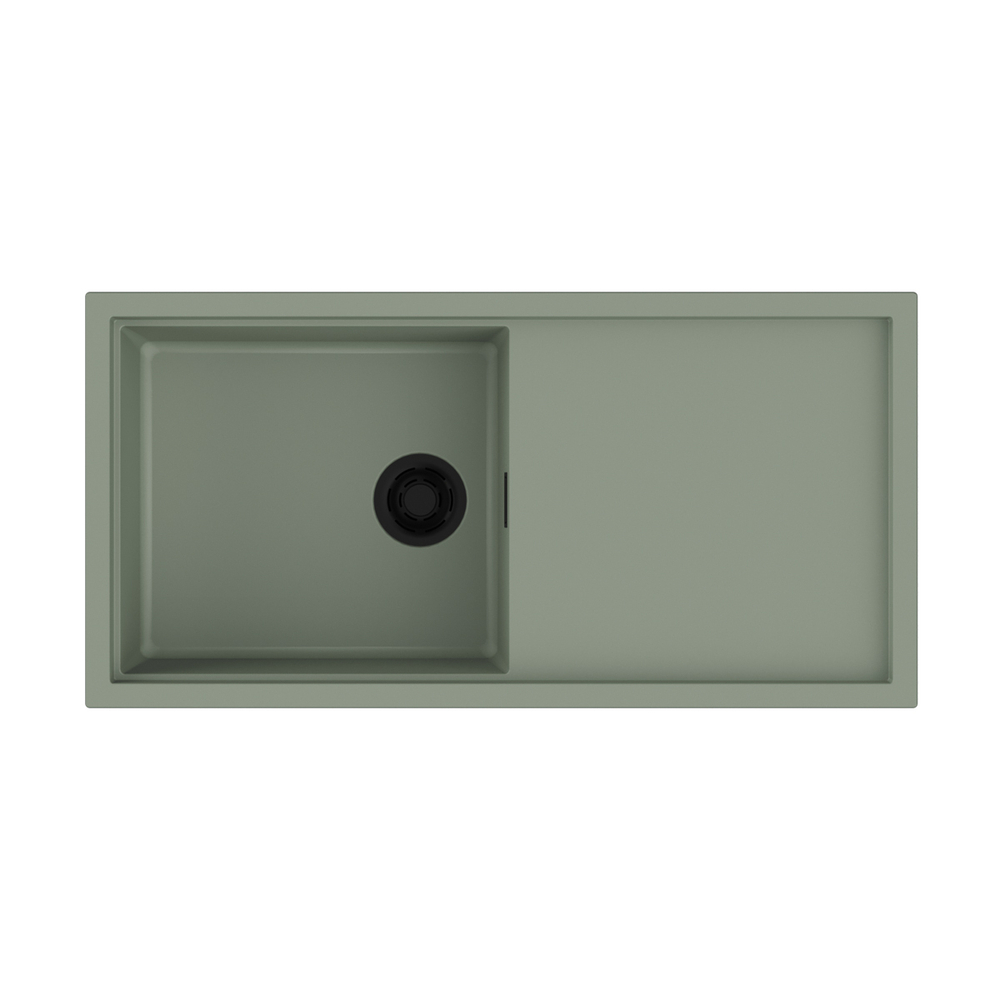 кухонная мойка Omoikiri Sintesi 100-WG Artceramic/wind green