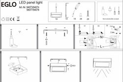 Накладной светильник Eglo ПРОМО Fueva 1 94077