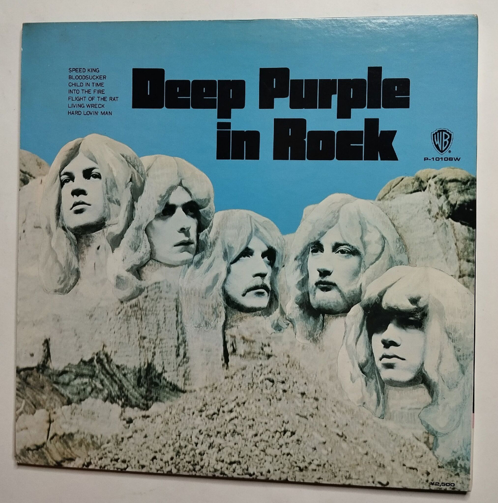 Винтажная виниловая пластинка LP Deep Purple In Rock (Japan 1976) (No Obi)