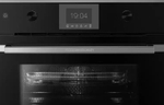 Компактный духовой шкаф с микроволнами Kuppersbusch CBM 6350.0 S3 Silver Chrome