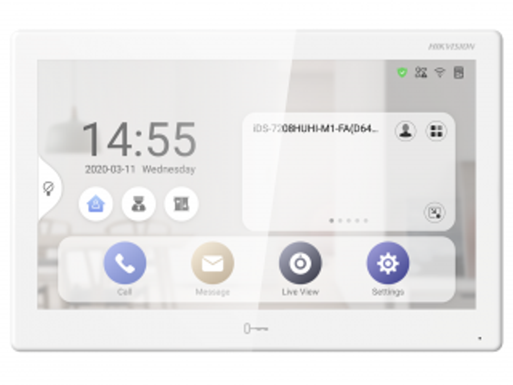 DS-KH9510-WTE1/B Монитор IP-домофона
