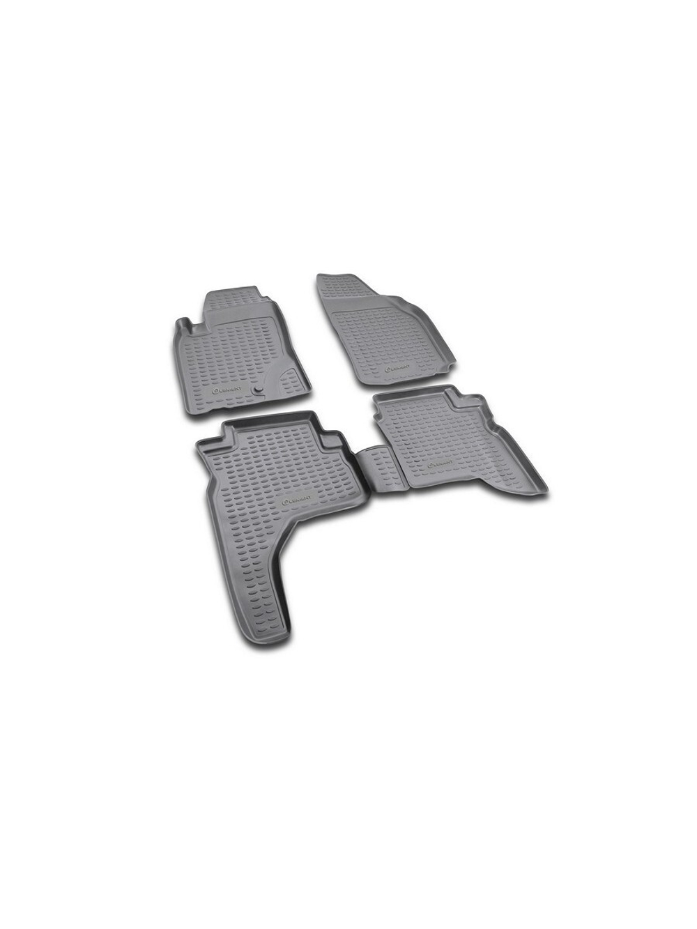 Коврики в салон для MITSUBISHI Pajero Sport 1997-2008, 4 шт. (полиуретан) NLC.35.07.210