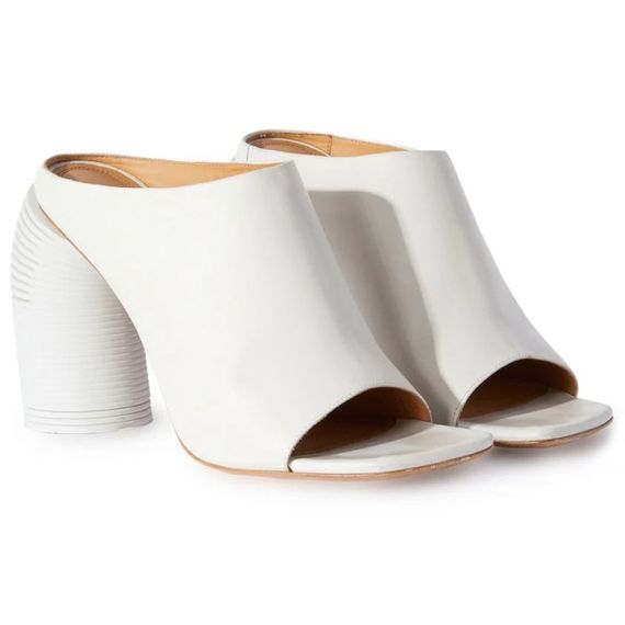 Off-White Open Toe High Heel Sandal 'White'