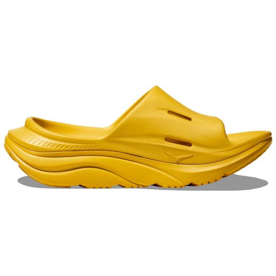 Hoka One One Ora Recovery Slide 3 'Passionfruit Yellow'