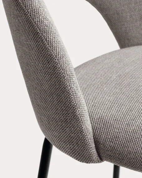 Полубарный стул Mahalia 63 см светло-серый