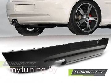 Накладка заднего бампера GTI STYLE для Volkswagen Golf 5(V) один выхлоп