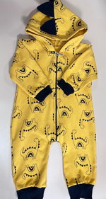 Комбез хлопковый "Дино" с микроначесом