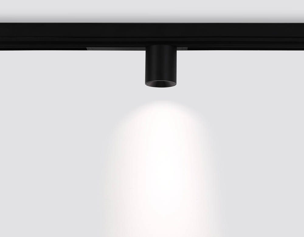 Светильник светодиодный диммируемый для шинопровода Magnetic 220V GL1242 BK черный IP20 7W 3000K-6400K 24° D75*85