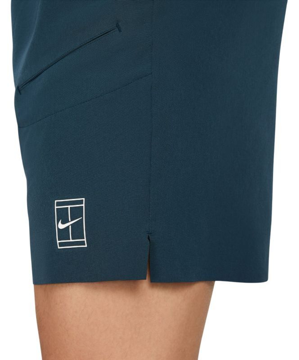 Мужские теннисные шорты Nike Court Advantage Dri-Fit 8in Shorts - небесный