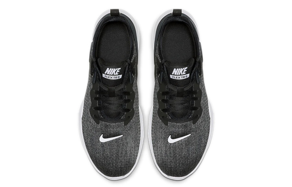 Кроссовки Nike Flex Trainer 9 Black Anthricite (Женская размерная сетка)