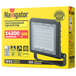 Светильник Navigator 80 673 NFL-02-100-4K-BL-LED