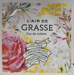 Ароматическая салфетка 2 мл L'air de Grasse EDT жен.