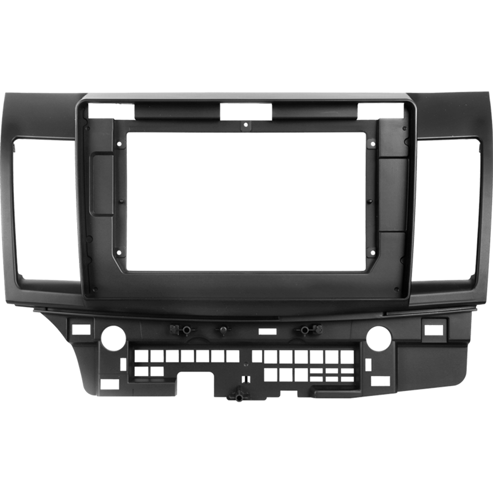Комплект рамки с разъёмами 10,1" Mitsubishi Lancer X 2007-2015 (A) - Car-Smart 7204-1