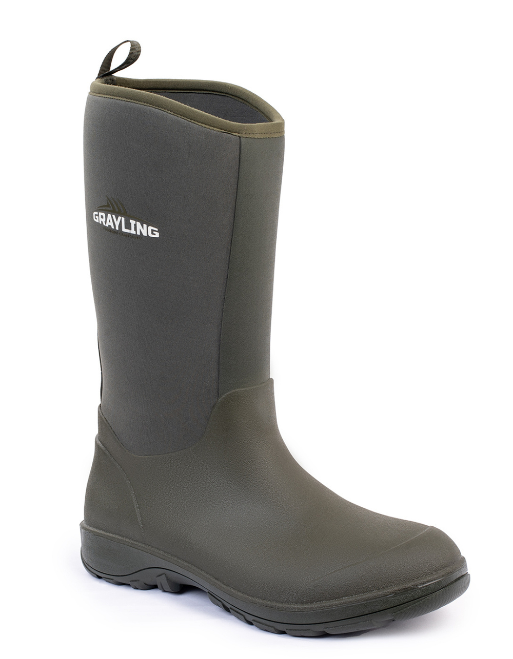 Сапоги NovaTex Посейдон хаки высокие неопреновые (демисезон)