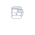 Заглушка V (Г) ORFS 1.7/16