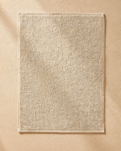 ZARA HOME КОВРИК ДЛЯ ВАННОЙ ИЗ ОРГАНИЧЕСКОГО ХЛОПКА, БЕЖЕВЫЙ