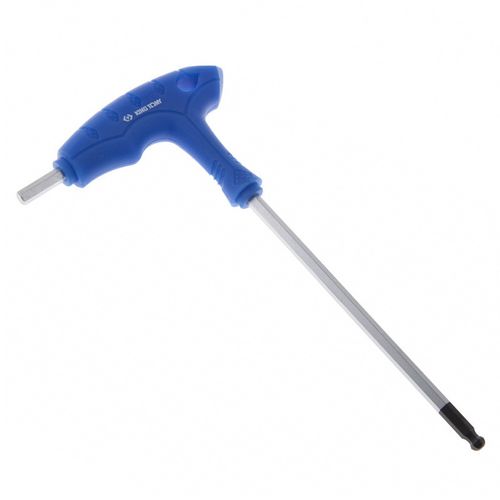 KING TONY (116004M) Шестигранник L-образный 4 мм, с шаровым окончанием