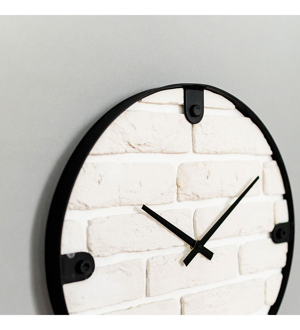 Салют SLT- 71 Часы настенные «WHITE BRICK»