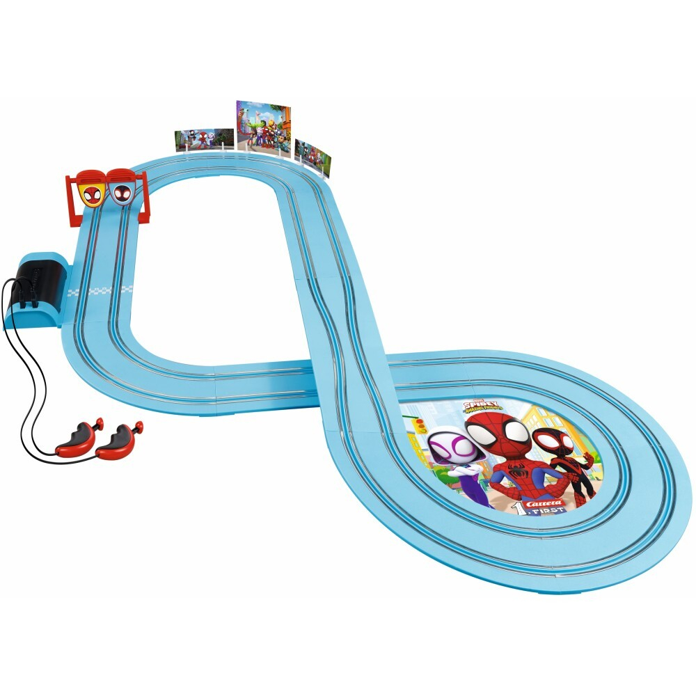 Carrera 1st First - Spidey Go Webs Go 2,9 м гоночный трек + 2 машинки 63050 / артикул   63050  / GTIN 4007486630505