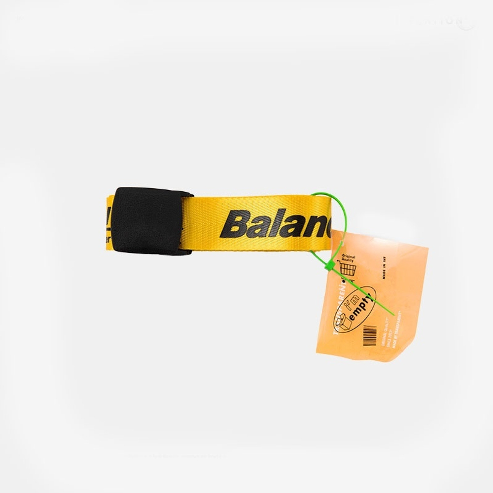 Ремень STUFF "Balance" Жёлтый