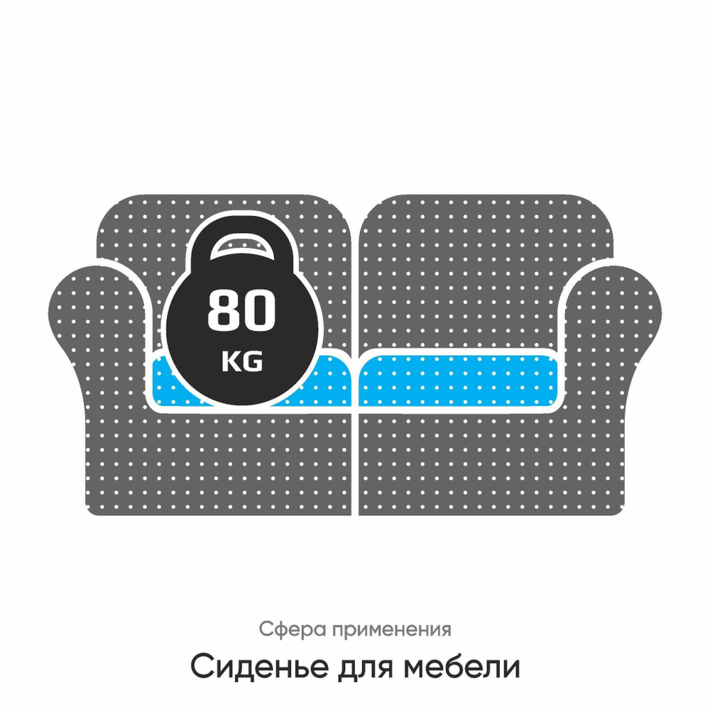 Поролон HS 3530, 200x100x5 см