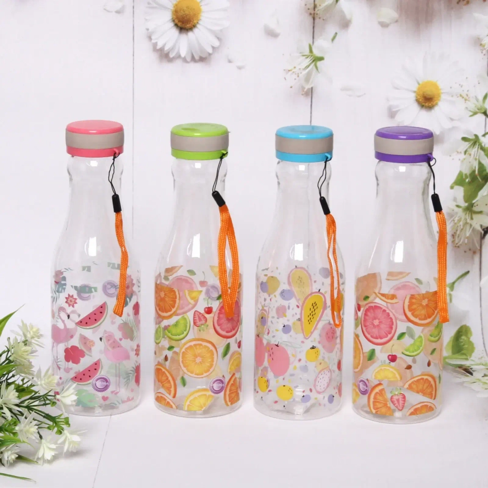 Бутылка питьевая пластиковая 400мл «Лето»