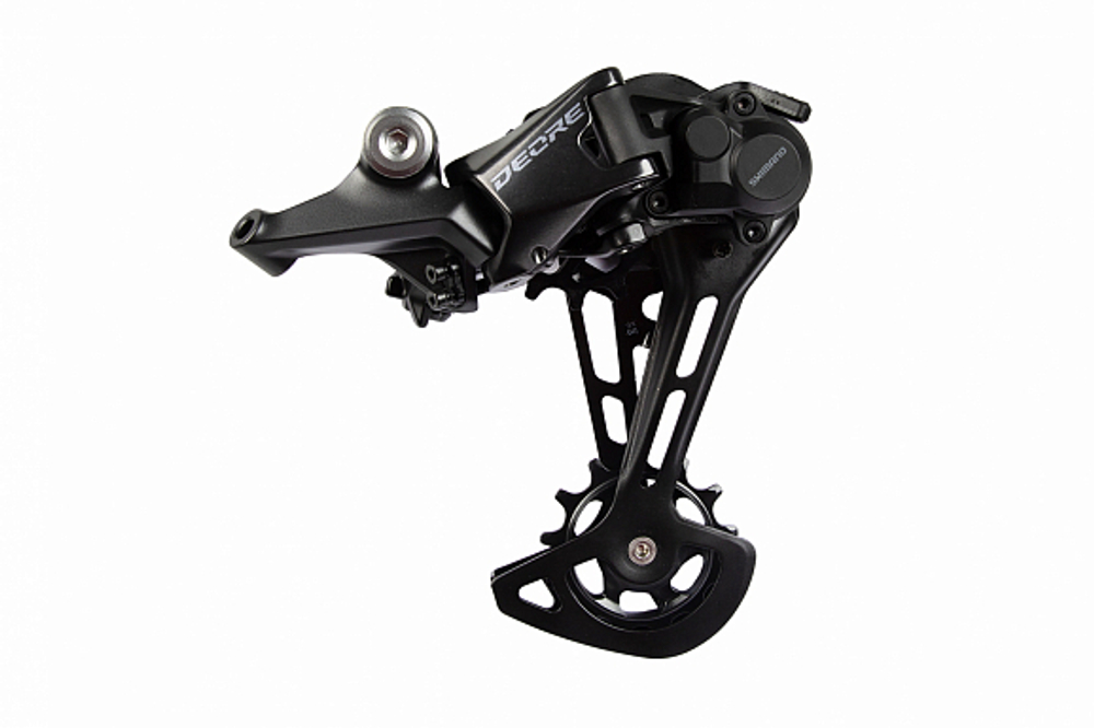 Переключатель скоростей задний 12 скор. KRDM6100SGS черный, крепление на наконечник