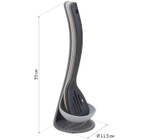 Набор кухонных аксессуаров СЛОТ 5 предметов разных цветов (толкушка, половник, шумовка, ложка, лопатка)