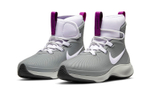 [BP young children] Nike Binzie Boot non-slip breathable high-top outdoor hiking shoes gray purple