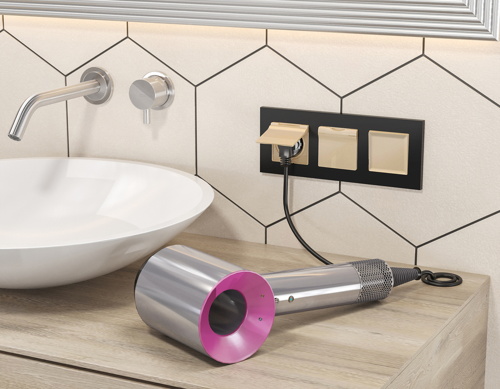 MA601050 Комплект механизма 1-кл выключателя с самовозвратом ALFA Шампань QUANT (AP6010, VM113)