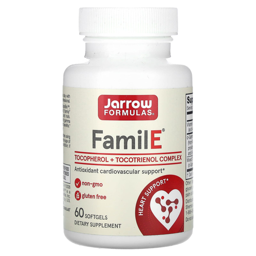 Jarrow Formulas, FamilE, 60 капсул