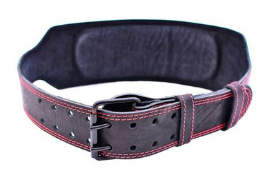 Пояс атлетический 6/12 см, 2 слоя (XXXL (110-130 см))