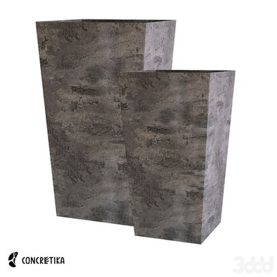 CONIC CONCRETE GREY DARK