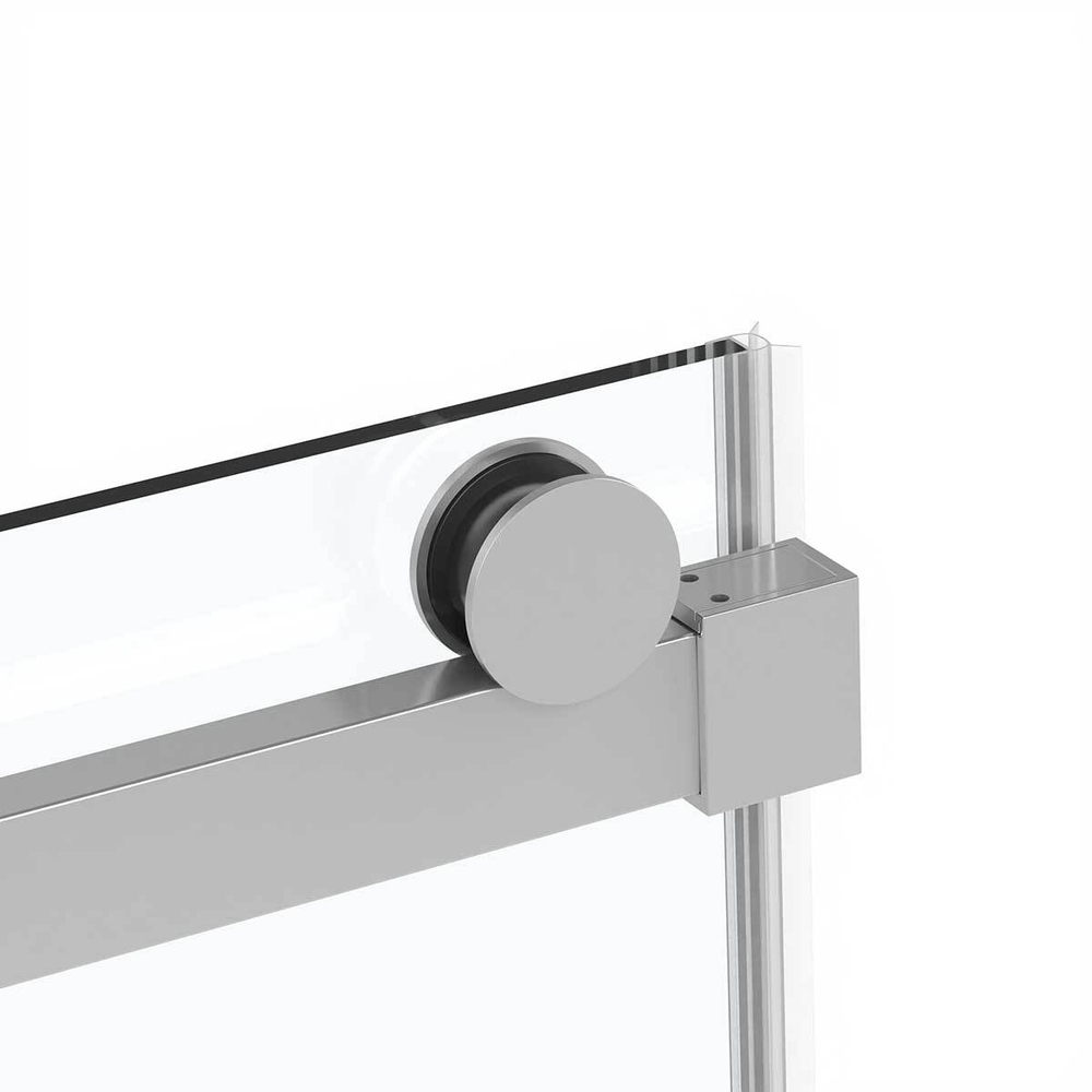 Душевая дверь Como Soft VDS-1CS140CL, 1400, хром, стекло прозрачное