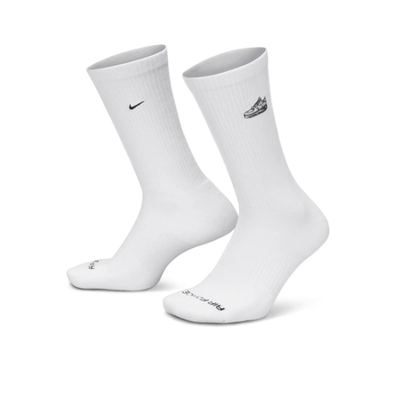 Носки Nike 1-Pack Everyday Plus Cushion Crew White