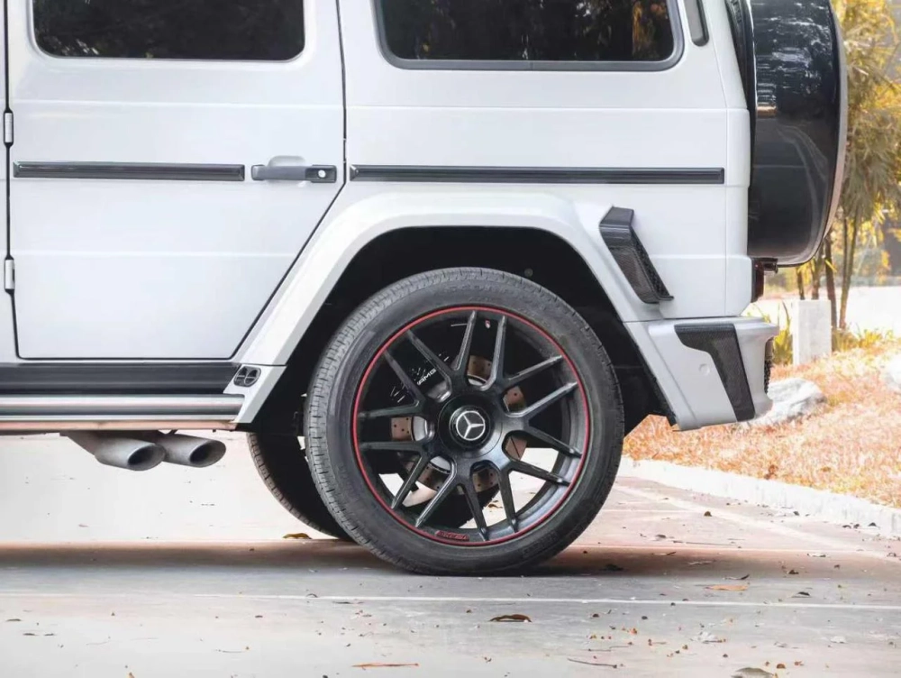 Обвес переделка из Mercedes-Benz W463 2008-2018 в Mercedes-Benz W465 G800 2025 G-class Гелик Обвес