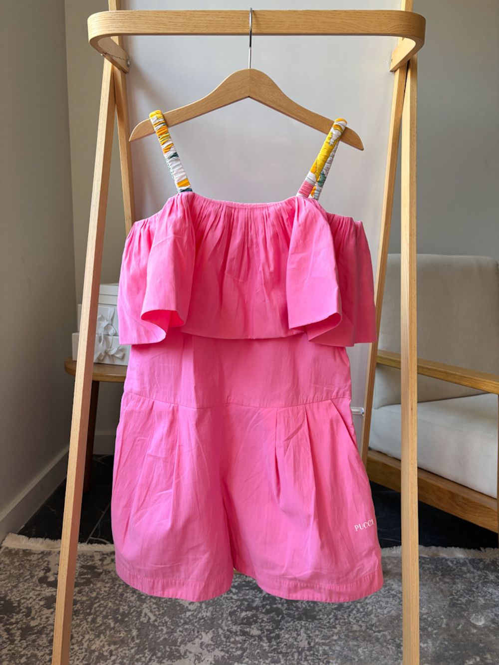 Хлопковый комбинезон Emilio Pucci, 140