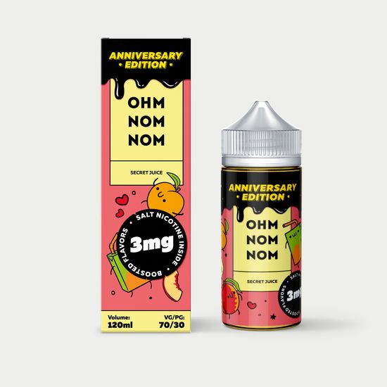 Жидкость OhmNomNom (120 мл, 3 мг) Secret Juice