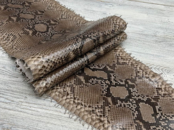 Elwin Lucido Terra (0,4-0,6 мм), натуральная кожа питона