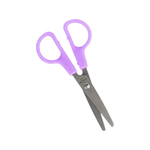 Канцелярский набор детский 6 предметов, с ножницами, степлером, скобами и скотчем, MC-Basir, подарочный набор канцелярских принадлежностей для школы