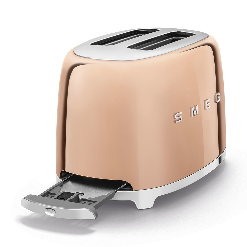 Тостер стиль 50х Smeg TSF01RGEU поддон для крошек