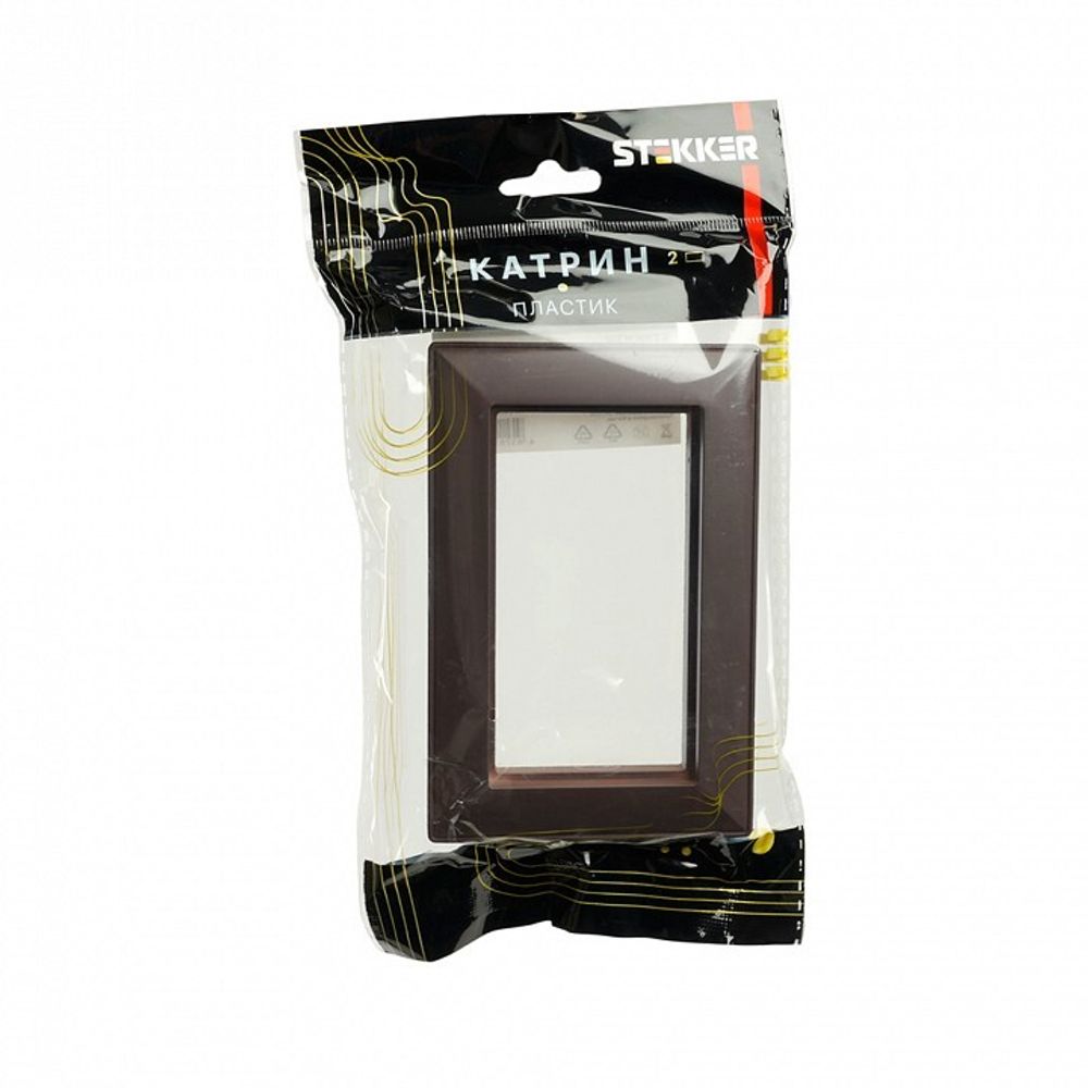 Рамка на 2 поста Stekker Катрин 50047