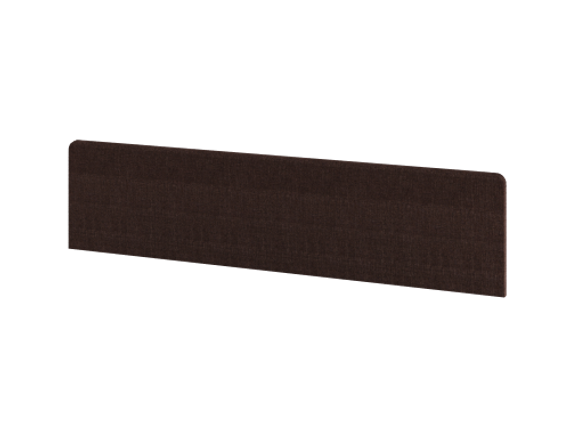 Экран фронтальный ЛДСП ткань Romeo 1500х370х32 512072-004 Каштан