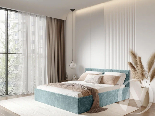 Кровать Ника 1;4 КР-13 (шарли бриз)