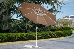 Зонт Верона с наклоном, бежевый D270