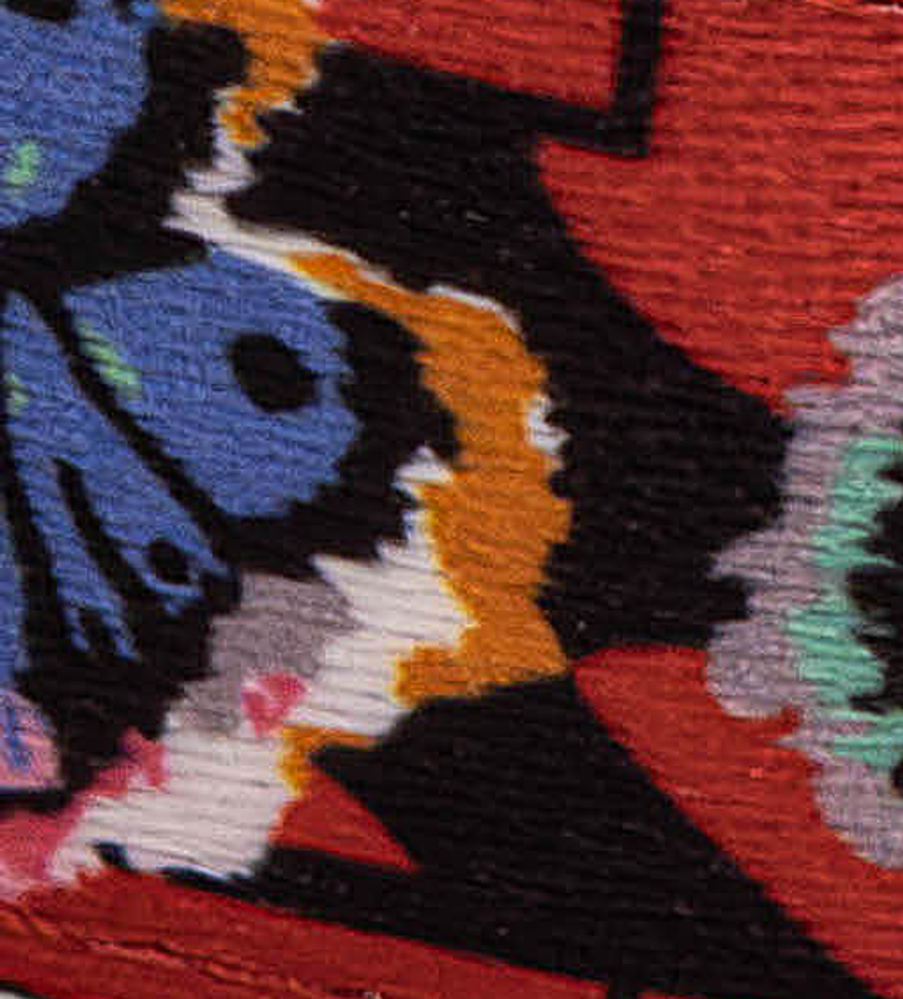 Широкий ошейник полуудавка для собак Баттерфляй Lapalandia 40 мм