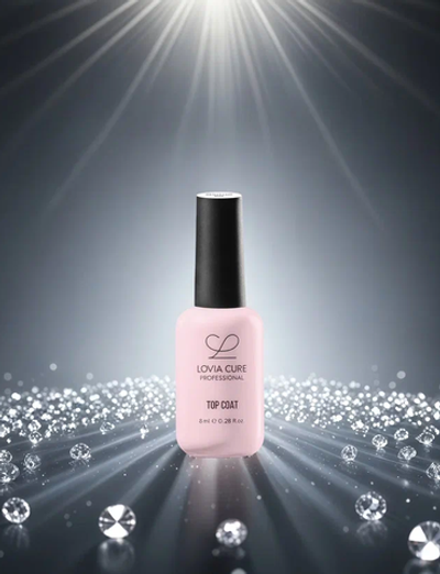 Lovia Cure Brilliant Top - Топ бриллиант без УФ фильтра без л\с, 8 мл