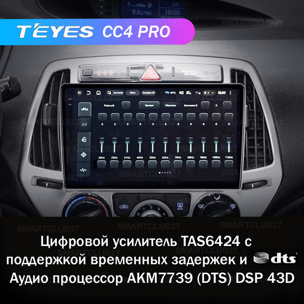 Teyes CC4 Pro 9" для Hyundai i20 2014-2018