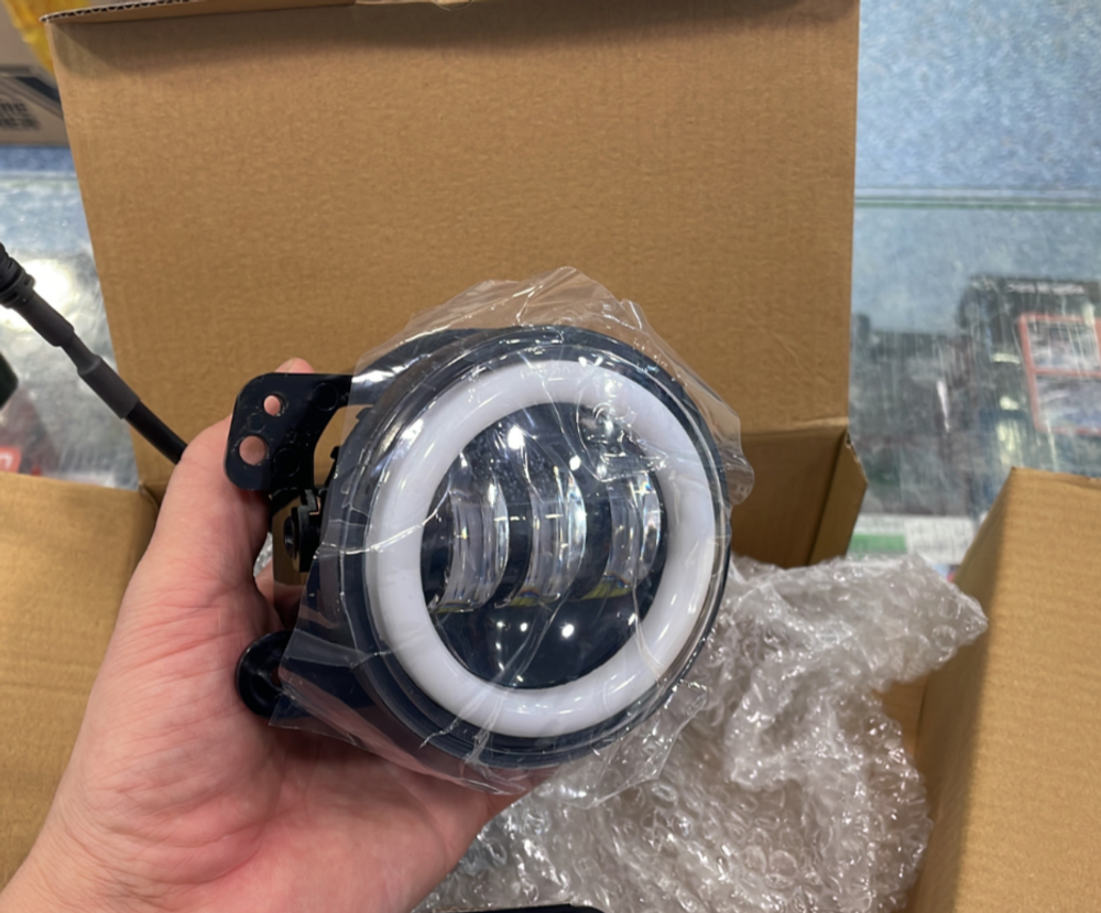 2191-LED / Для Citroen, Ford, Mitsubishi, Land Rover, Renault, Suzuki, Daewoo, светодиодные противотуманные фары (2 шт. / комплект)