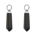 Подвеска на серьгу Coeur de Lion Silver-Black 0051/44-1317